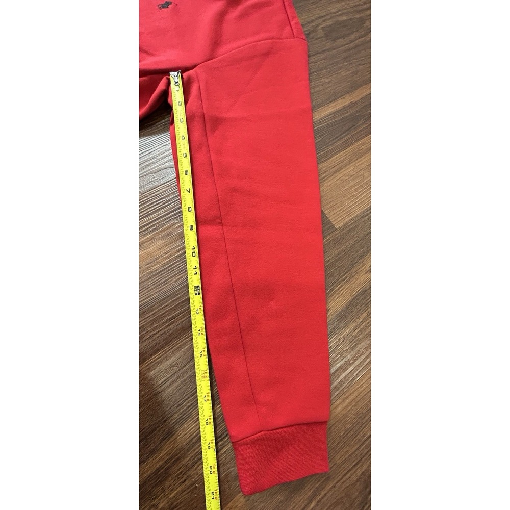 Polo Ralph Lauren Black Pony Classics Sweatshirt Snap Red Size LT New With Tags - Picture 14 of 16